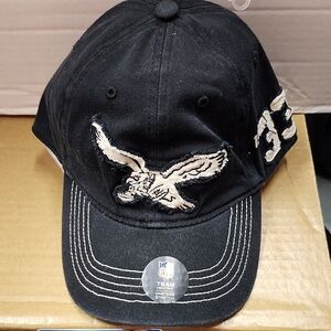 RETRO NFL PHILLY EAGLES Black Cap with Logo Patch